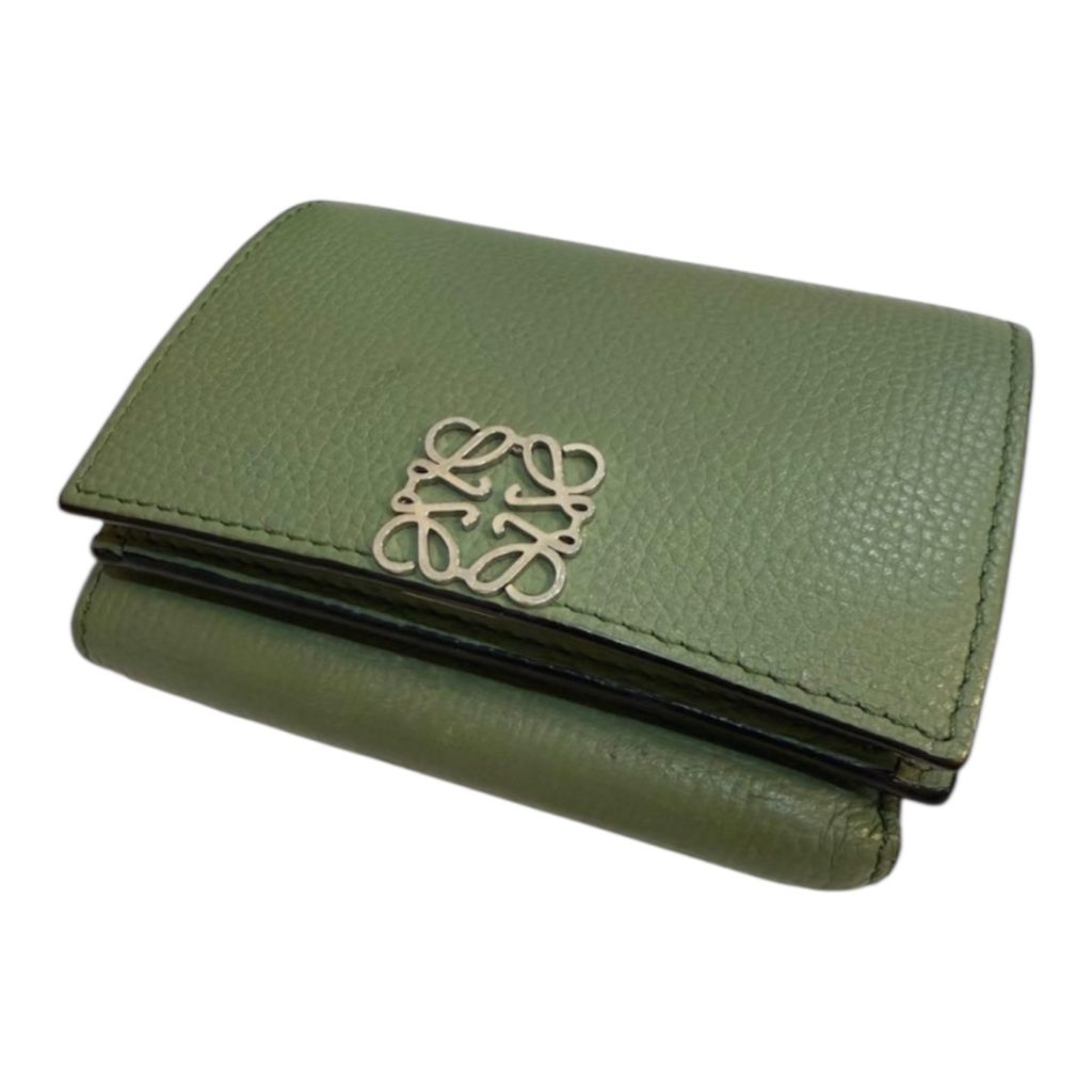 LOEWE ロエベ 3つ折り財布 アナグラム