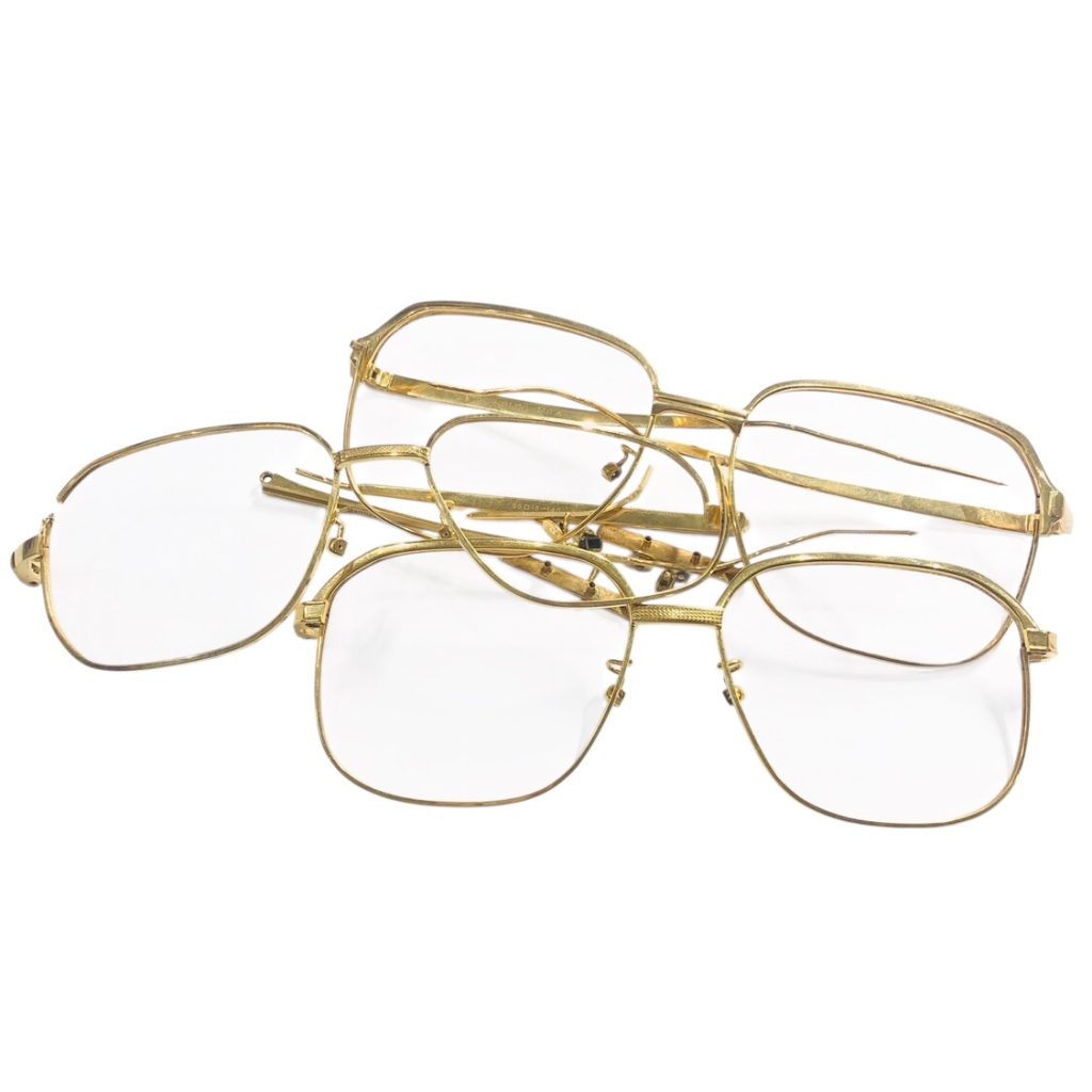 K18（18金） メガネフレーム　おまとめ