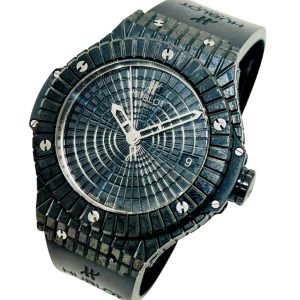 HUBLOT　ウブロ　ブラックキャビア　346.CX.1800.RX