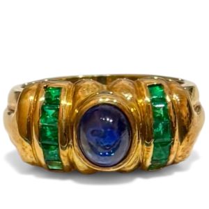 K18 リング 石あり 18金 アクセサリー