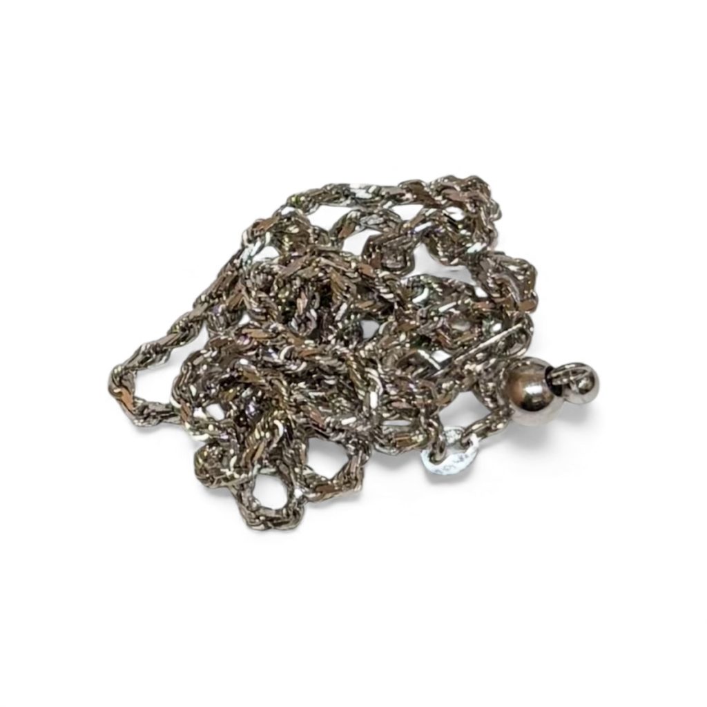 K18WG ネックレス 石なし 18金 ホワイトゴールド アクセサリー