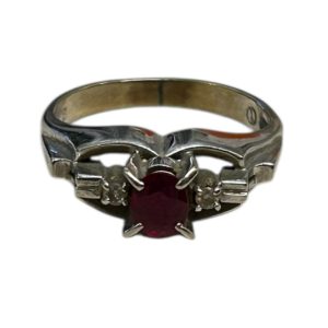 Pt850　ルビーリング