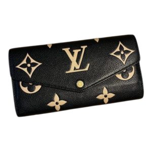 LOUIS VUITTON ルイ ヴィトン 長財布 バイカラー モノグラム アンプラント