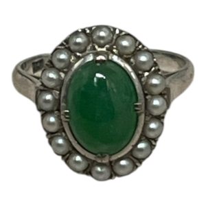 K14 14金 リング 石付き