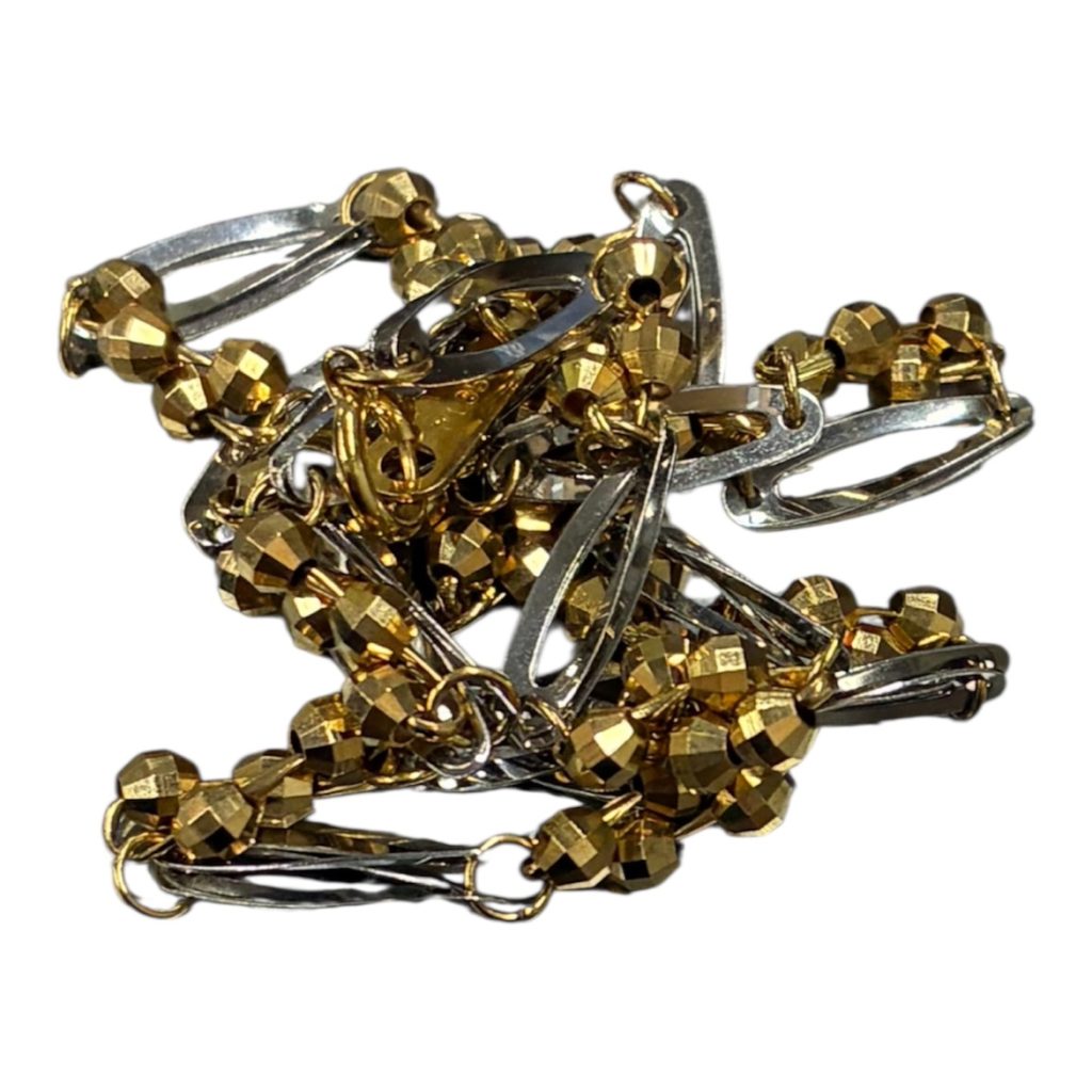 K18・Pt900 コンビネックレス