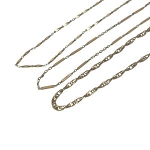 函館市でK18ネックレス3点セットを高価買取　デザイン性も加味した査定