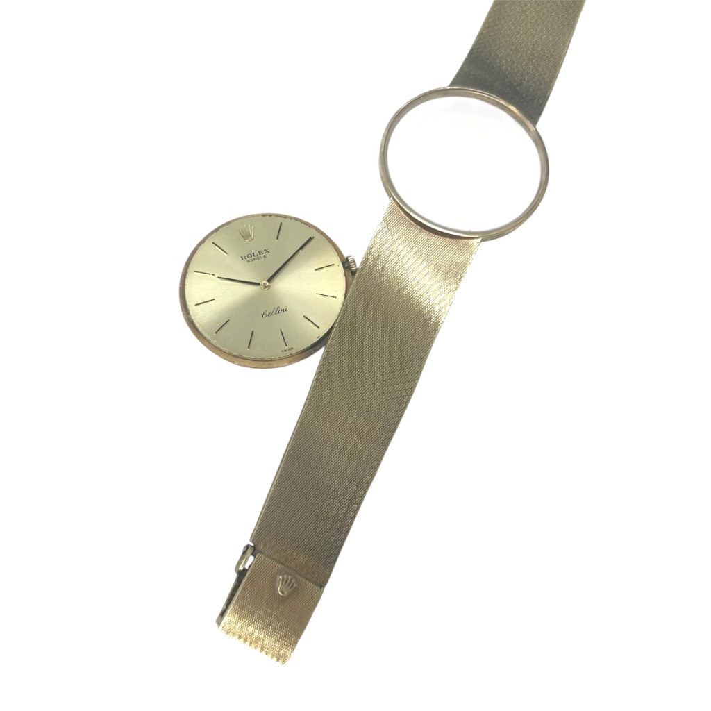 函館市でロレックスの壊れたチェリーニを買取　動かない状態でも価値を評価