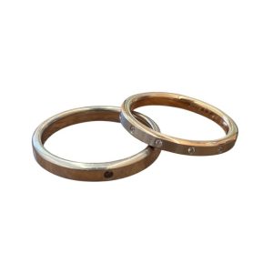 K18 Pt900　ペアリング 18金 プラチナ900　