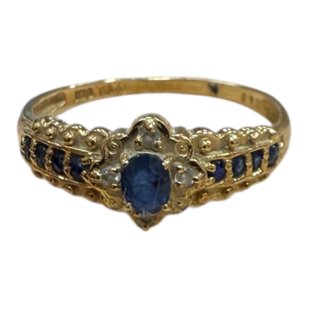 K18 18金 750 リング 指輪 石あり