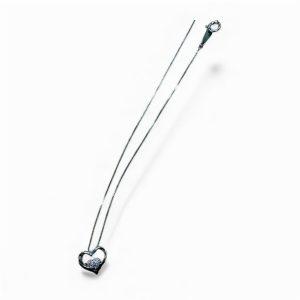 K10 10金 ネックレス 石あり