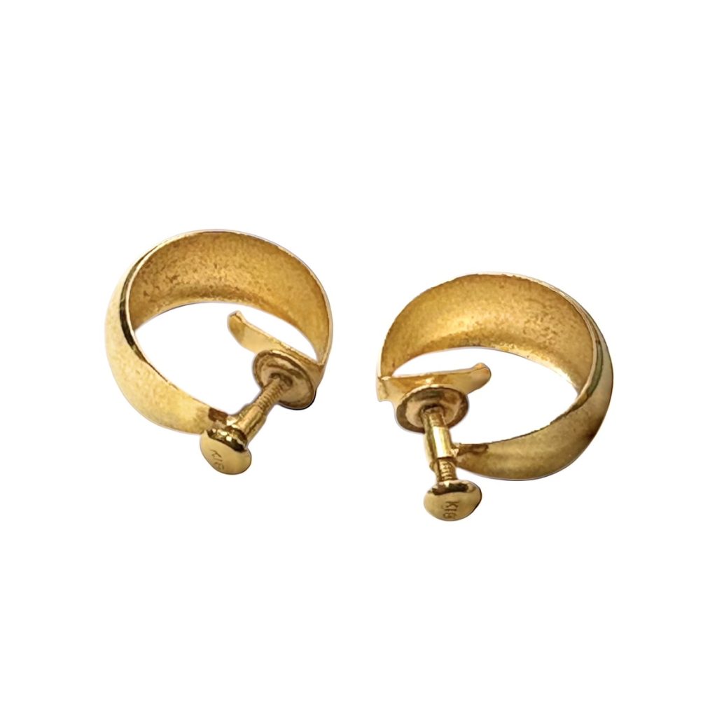 【K18 (18金)】イヤリング