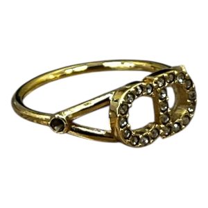 Christian Dior Clair D Lune クリスチャン ディオール ラインストーン リング 石取れ