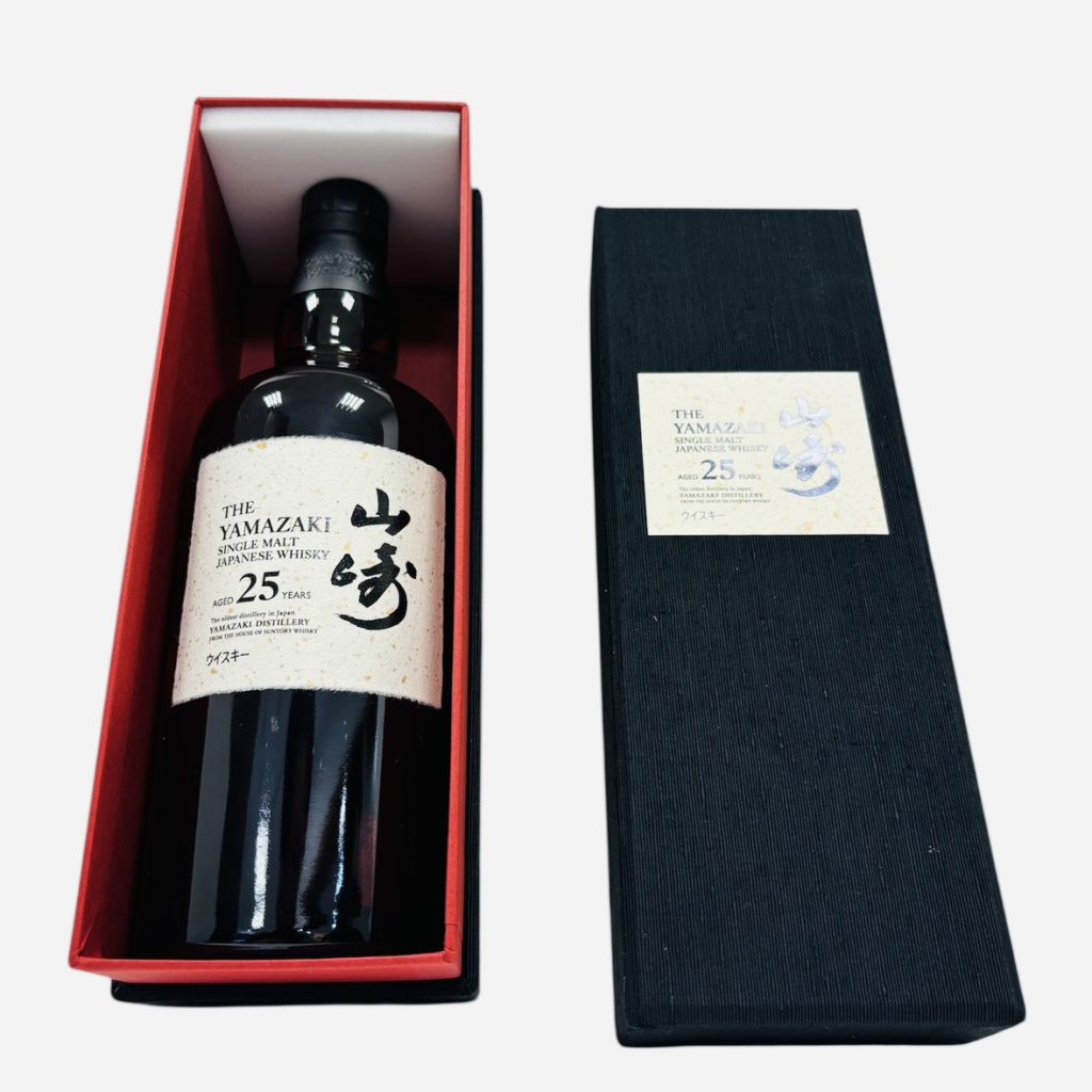 SUNTORY（サントリー）山崎25年 箱付き ジャパニーズウィスキー お酒