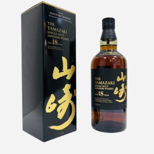 SUNTORY（サントリー）山崎18年　箱付き　ジャパニーズウィスキー