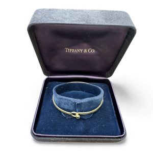 ティファニー　K18　バングル