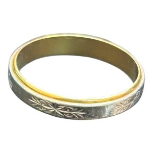 K18 Pt850　ハーフ　リング　買取り