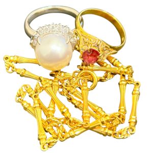 K18（18金・750）＆Pt900（プラチナ900） ネックレス・リング 札幌市 東区 元町