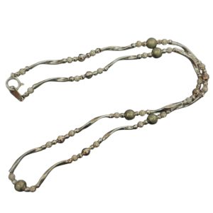 K18WGネックレス