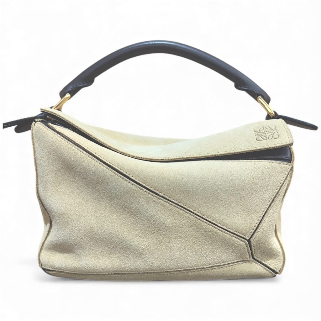 ロエベ パズルバッグ スエード