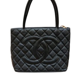 復刻トート キャビアスキン CHANEL【Bランク】