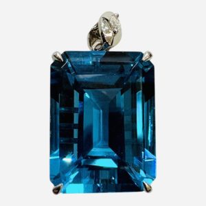 Pt900 プラチナ900 アクアマリントップ