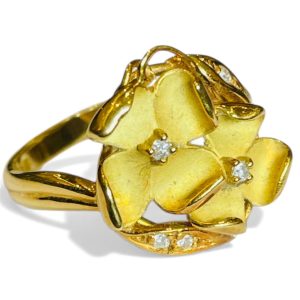 K18（750）の花形リング