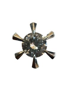 Pt900 リング ダイヤモンド付き