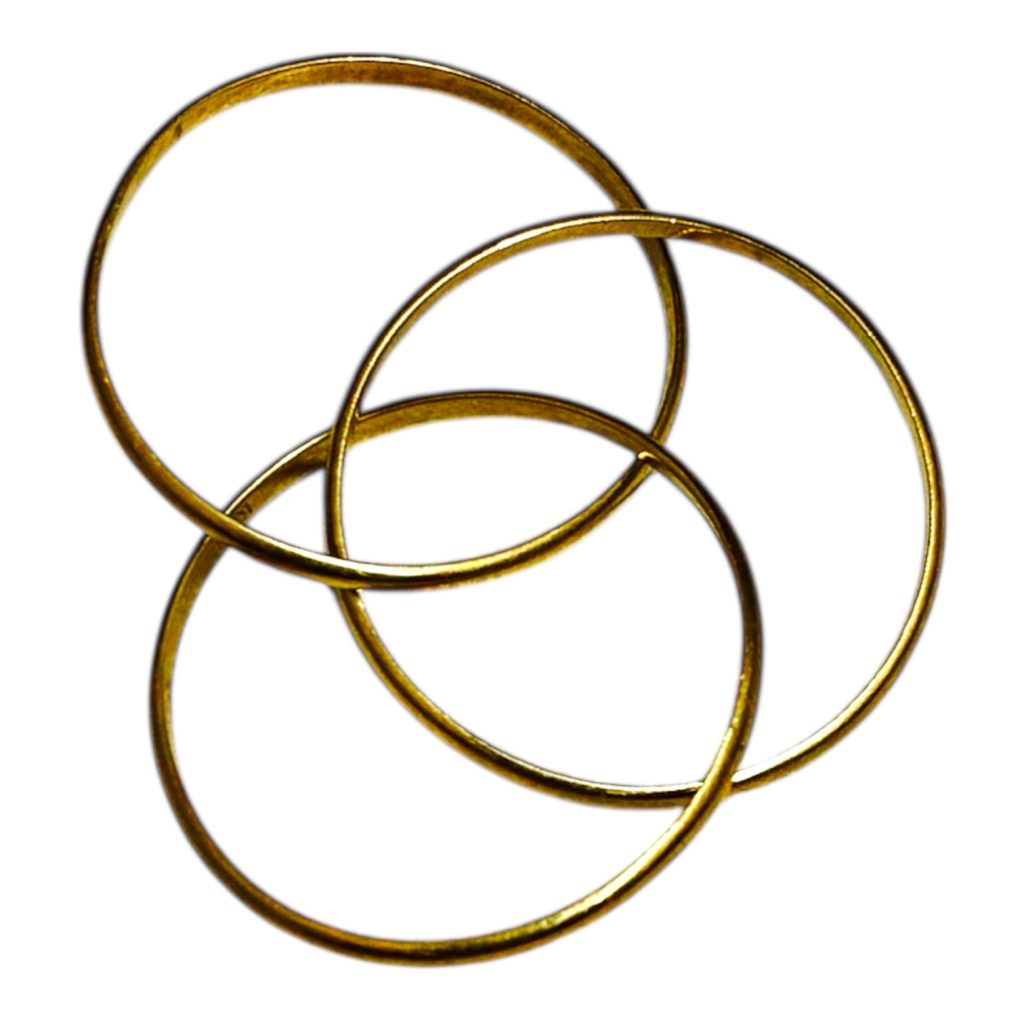 【K18リングの買取実績 　札幌市　白石区　菊水】