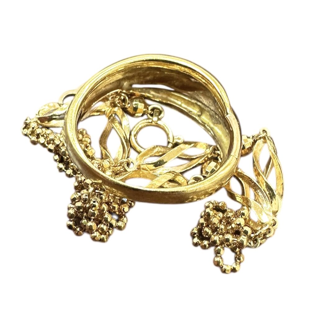 K18 18金 ネックレス リング