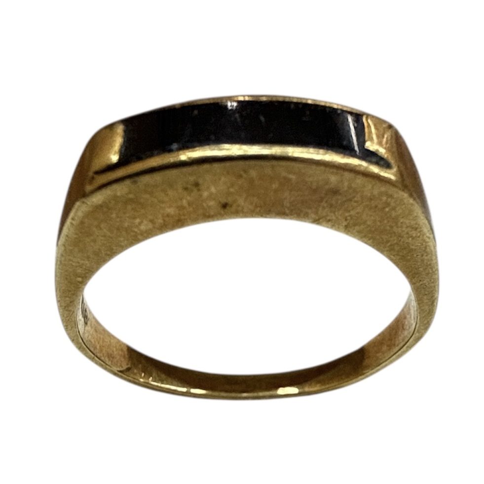 K18 18金 リング 石付き