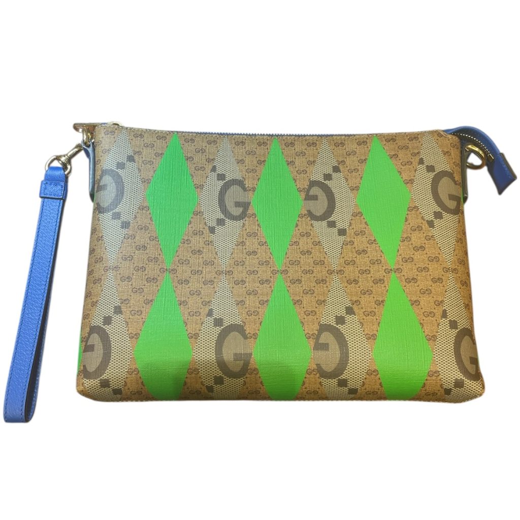 【GUCCI(グッチ) クラッチバッグ GGスプリームキャンバス】