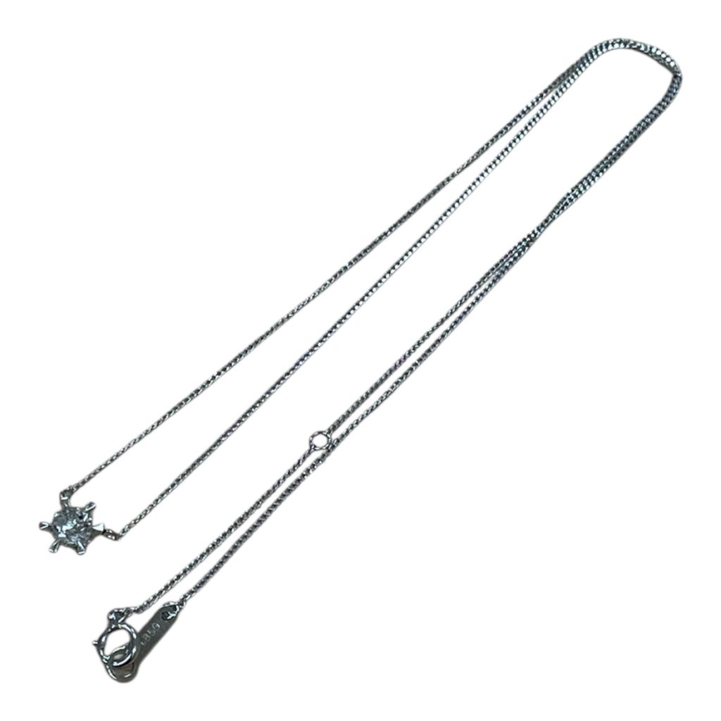 Pt900 ダイヤモンド ネックレス