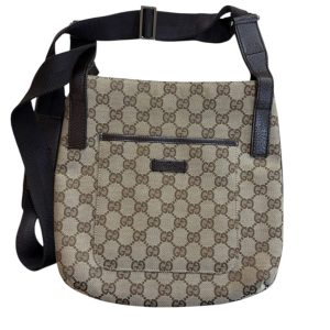 GUCCI グッチ 型番122793 キャンバス GG柄 ショルダーバッグ