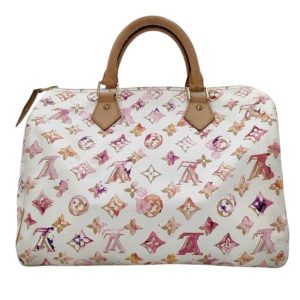 ルイヴィトン スピーディ30 モノグラム ウォーターカラー ブロン M95751