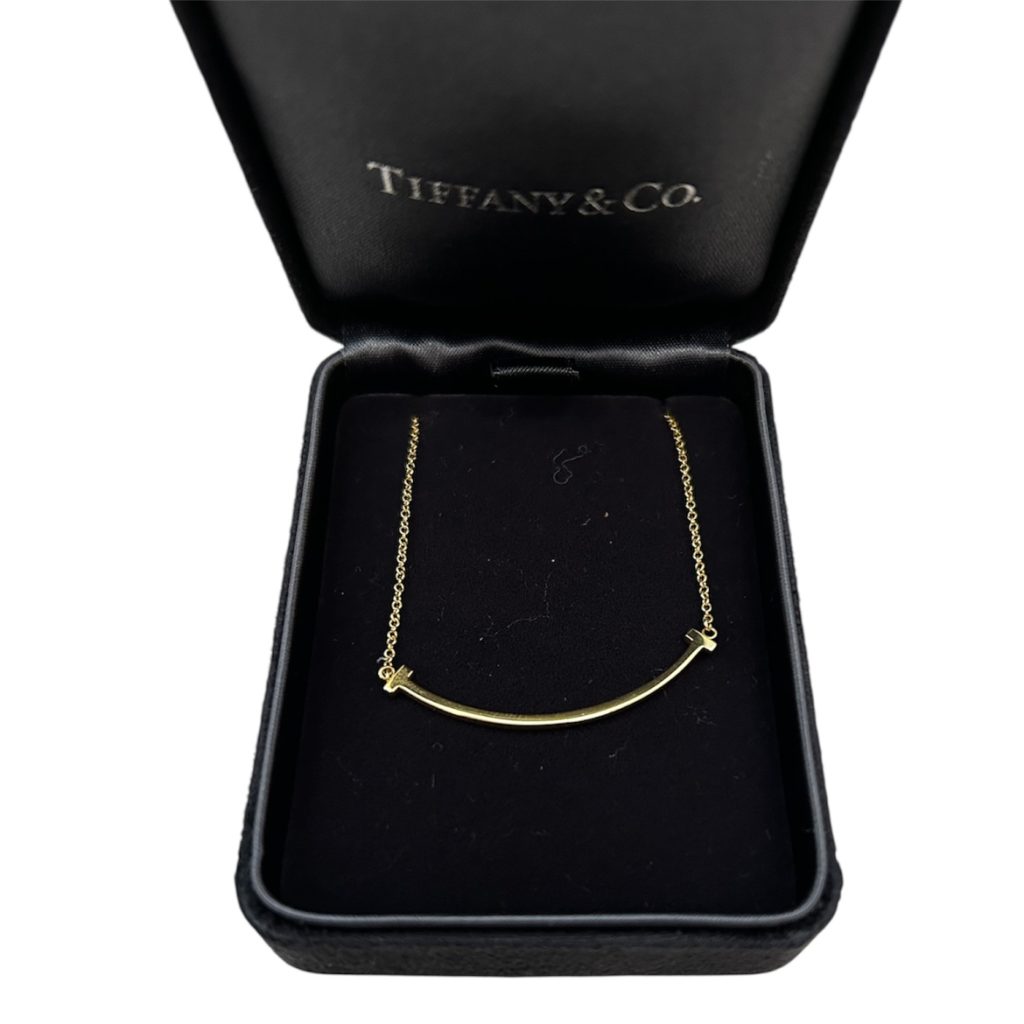 ティファニー　Tスマイル　ネックレス