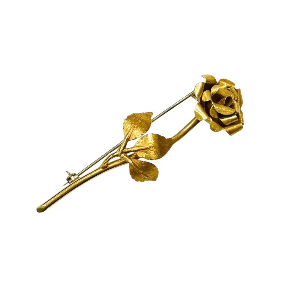 K18 18金 ブローチ