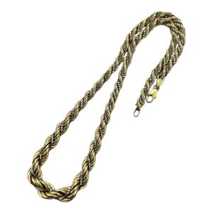 K18ベース/PT850コンビネックレス