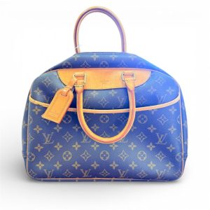 Louis Vuitton モノグラム ドーヴィル ボーリングバニティ ハンドバッグ