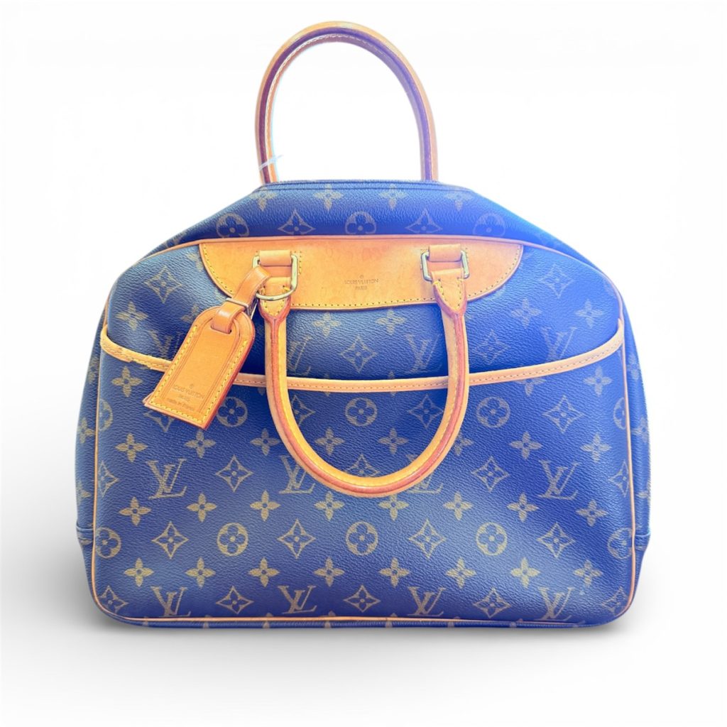 Louis Vuitton モノグラム ドーヴィル ボーリングバニティ ハンドバッグ
