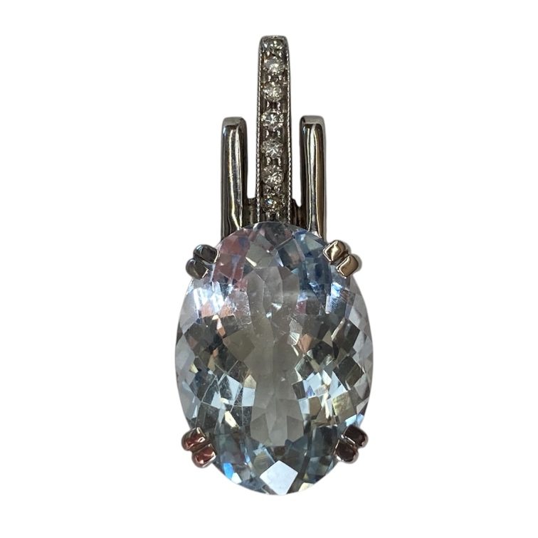 Pt850 ネックレストップ　プラチナ