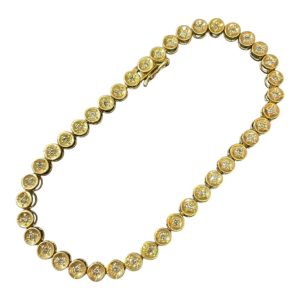 K18 18金 ダイヤモンドブレスレット アクセサリー 買取