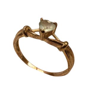 【K18 (18金)】アクロアイト(トルマリン)  リング