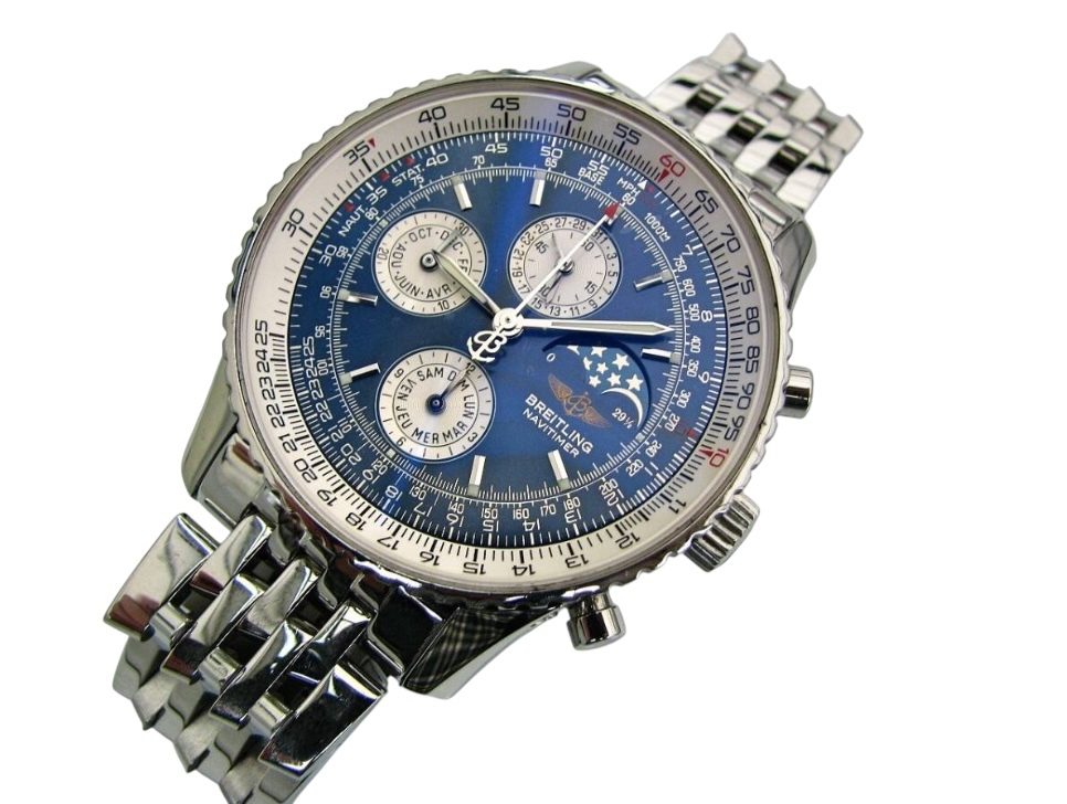 【BREITLING】ブライトリング ナビタイマーオリンパス　ムーンフェイズ