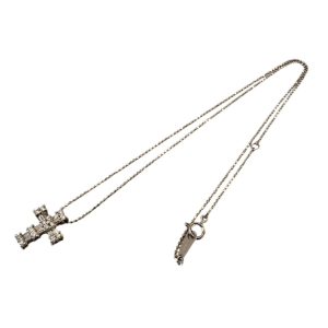 【Pt850 (プラチナ)】ダイヤモンド  ネックレス