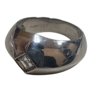 Pt900 ダイヤ付きリング