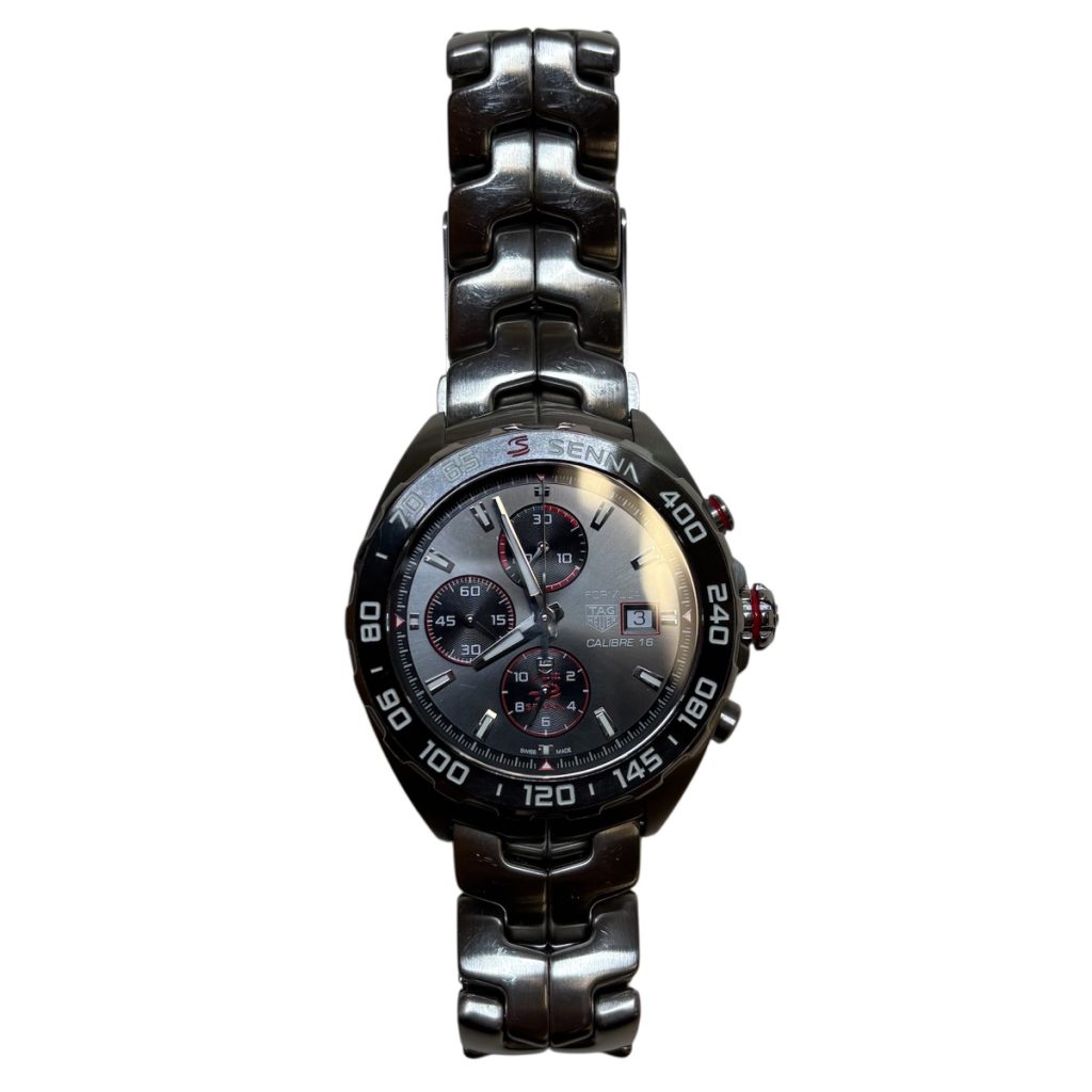 タグホイヤー（TAG HEUER） フォーミュラ1 アイルトン・セナ スペシャルエディション Calibre 16 クロノグラフ