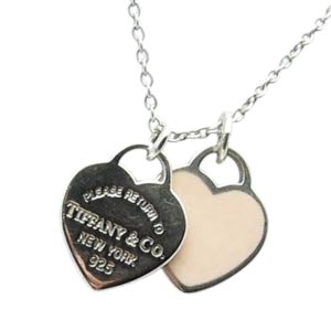 ティファニー シルバー リターントゥ ダブルハート ネックレス