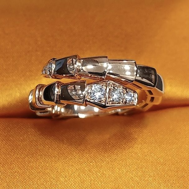 ブルガリ セルペンティ ヴァイパー リング 360457