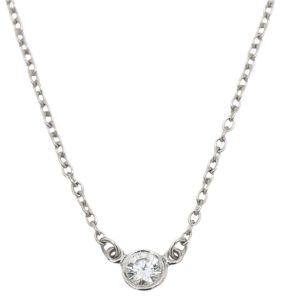 ティファニー バイザヤード ネックレス Pt950