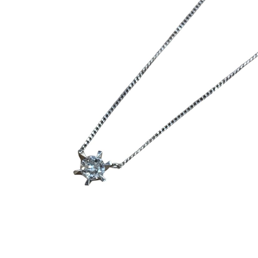 Pt950 ダイヤモンド ネックレス